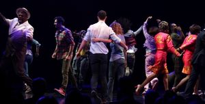 Paul Fleeshman & Caissie Levy @ BroadwayWorld Paul Fleeshman & Caissie Levy Photo