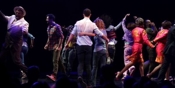 Paul Fleeshman & Caissie Levy Photo