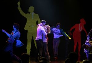 Paul Fleeshman & Caissie Levy @ BroadwayWorld Paul Fleeshman & Caissie Levy Photo