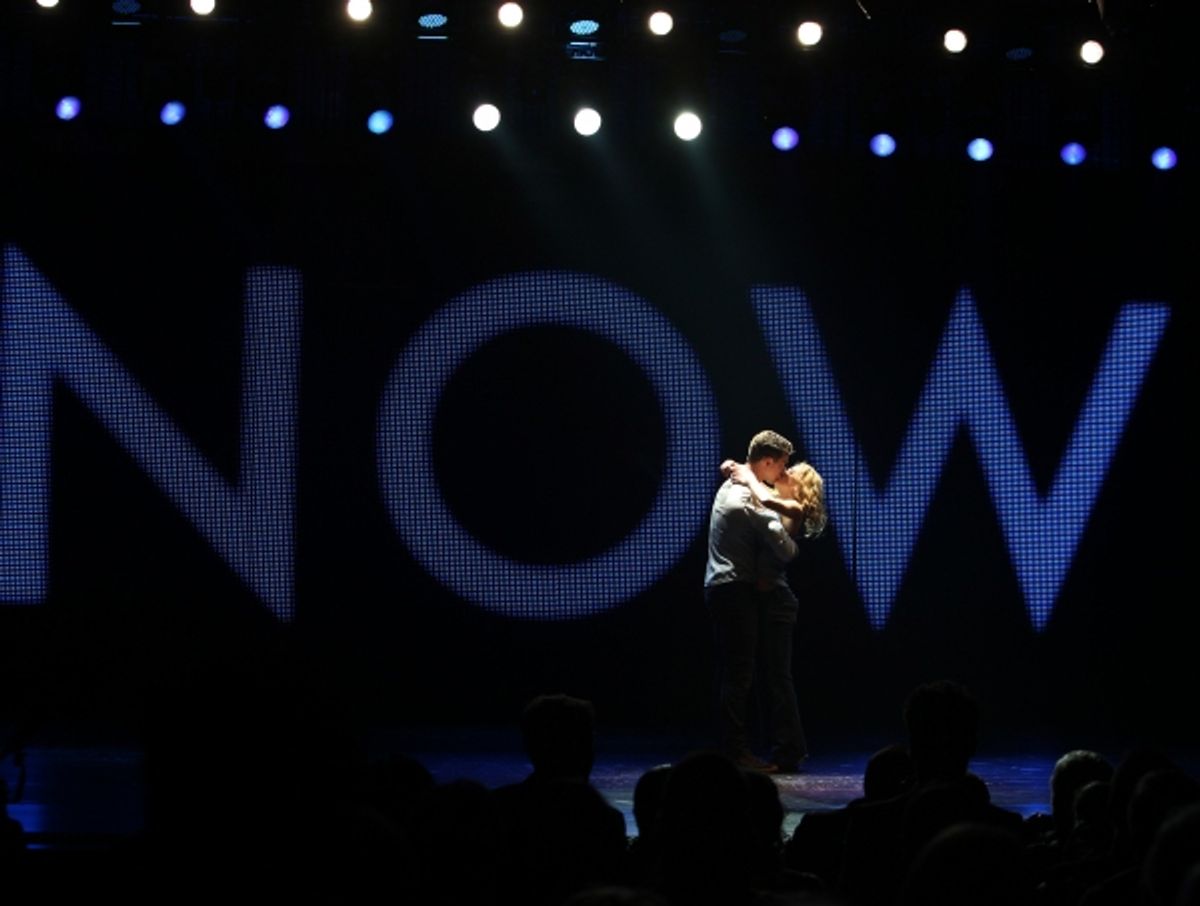 Paul Fleeshman & Caissie Levy at 