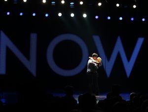 Paul Fleeshman & Caissie Levy Photo