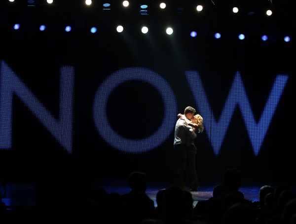 Paul Fleeshman & Caissie Levy Photo