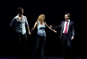 Paul Fleeshman, Caissie Levy & Bryce Pickham @ BroadwayWorld Paul Fleeshman, Caissie Levy & Bryce Pickham Photo
