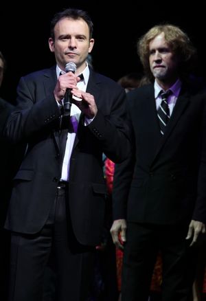 Director Matthew Marchus & Glen Ballard @ BroadwayWorld Director Matthew Marchus & Glen Ballard Photo