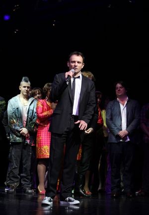 Director Matthew Marchus & the Company @ BroadwayWorld Director Matthew Marchus & the Company Photo