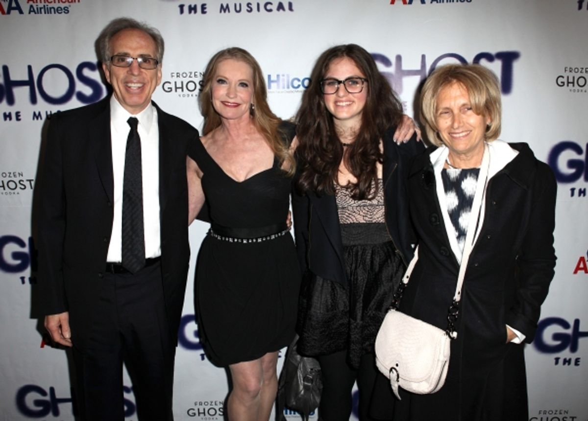 Jerry Zucker & family with Lisa Niemi  at 