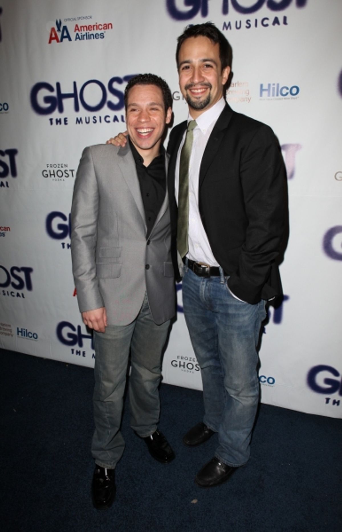 Robin De Jesus & Lin-Manuel Miranda at 