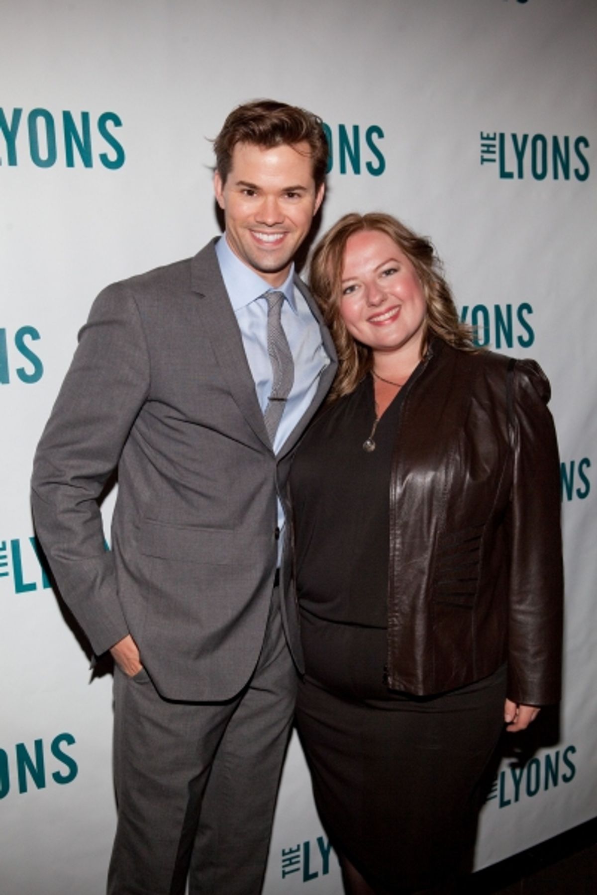 Andrew Rannells and Guest at 