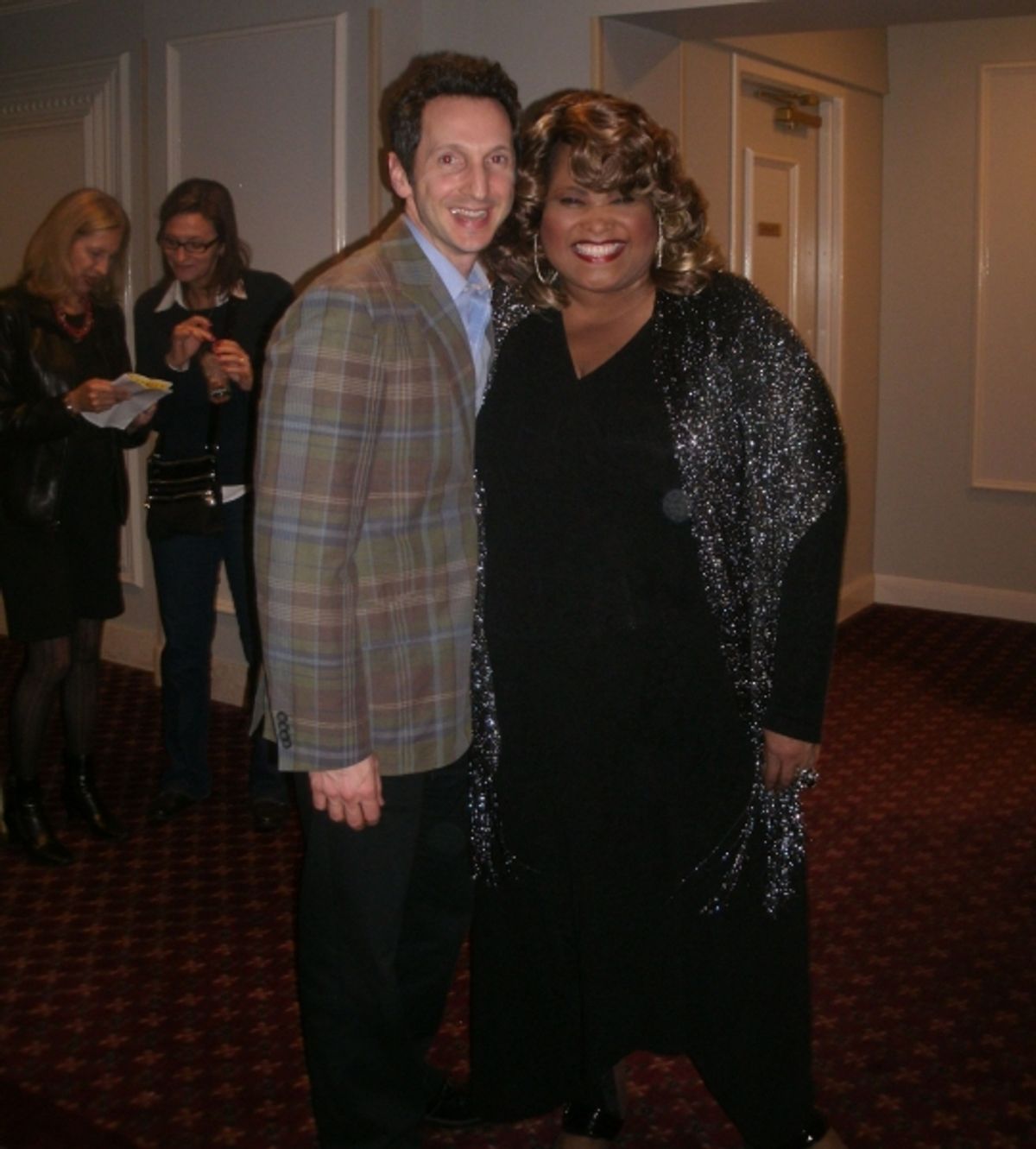 Ben Johnson, Felicia Fields at 