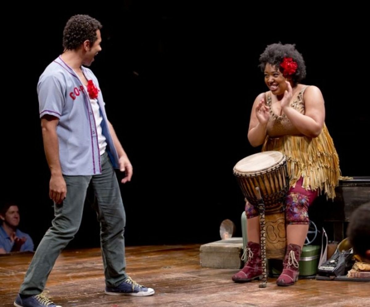 Corbin Bleu, Celisse Henderson at 