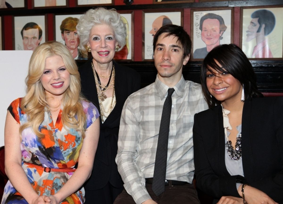 
Megan Hilty, Jano Herbosch (President), Justin Long & Raven-Symone at 