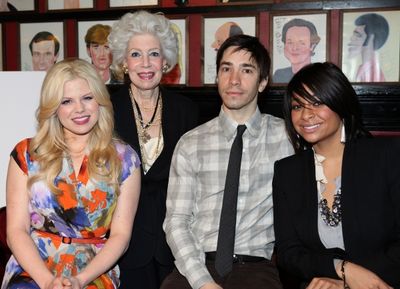 
Megan Hilty, Jano Herbosch (President), Justin Long & Raven-Symone Photo