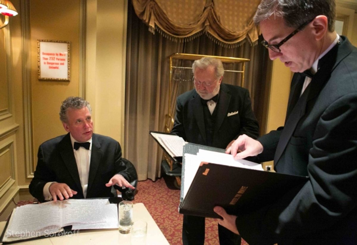 Music Director/Arranger Billy Stritch, Jim Eklof, Tom Hubbard at 