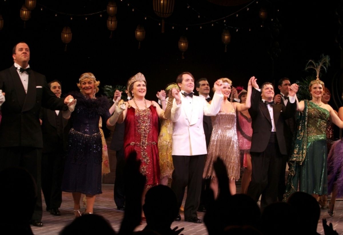 Chris Sullivan, Estelle Parsons, Judy Kaye, Matthew Broderick, Kelli O'Hara, Michael McGrath & Jennifer Laura Thompson  at 