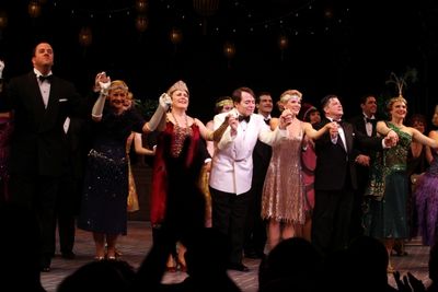 Chris Sullivan, Estelle Parsons, Judy Kaye, Matthew Broderick, Kelli O'Hara, Michael  Photo