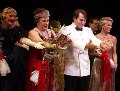 Estelle Parsons, Judy Kaye, Matthew Broderick, Kelli O'Hara  Photo