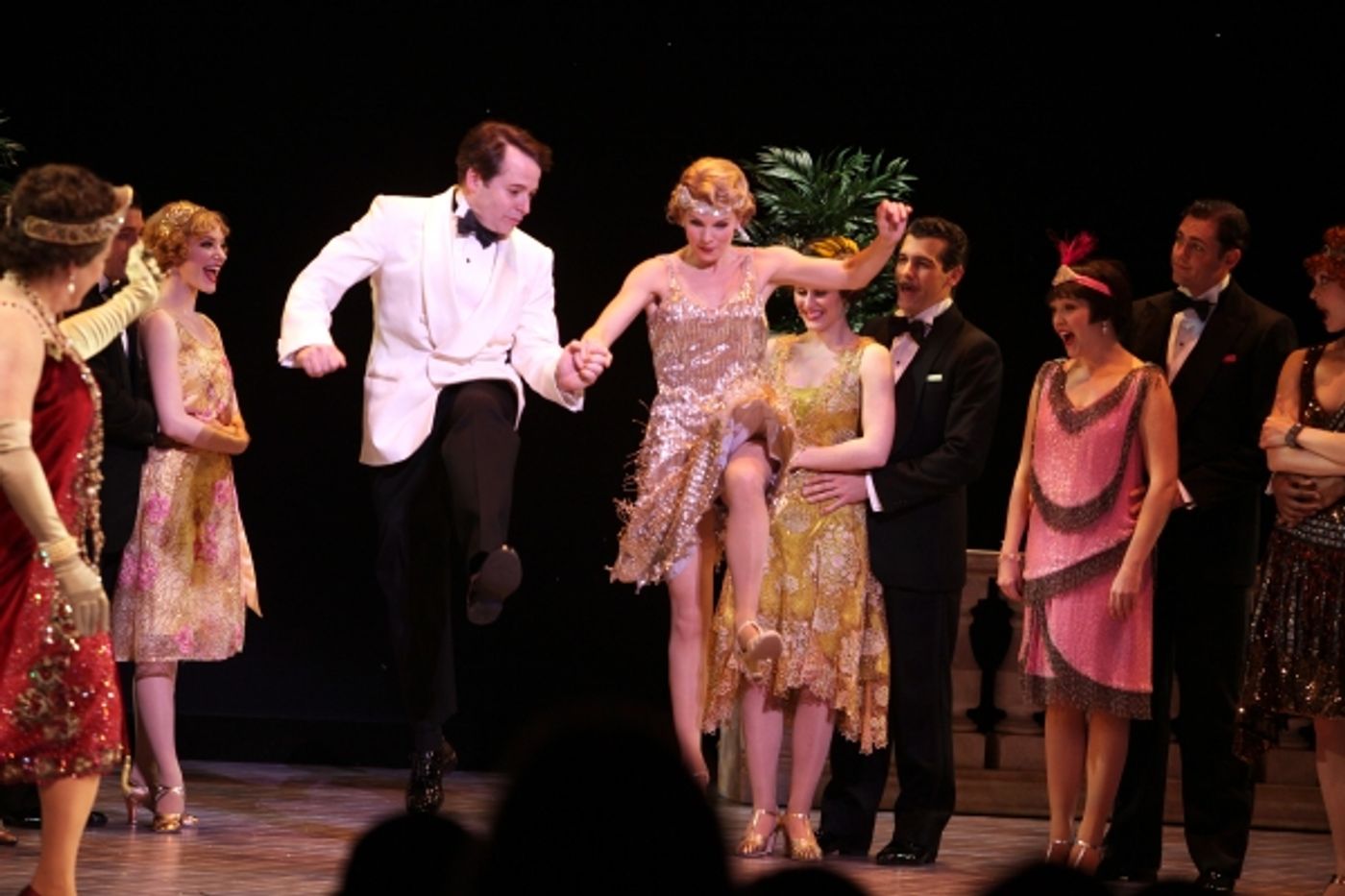 Photo Coverage: NICE WORK IF YOU CAN GET IT - Opening Night Curtain Call!  Image