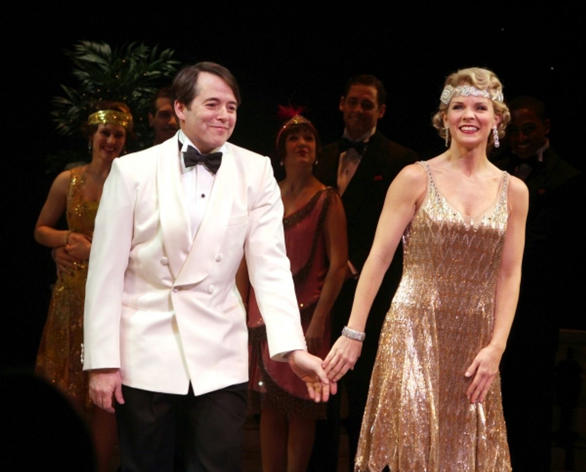 Matthew Broderick & Kelli O'Hara  at 