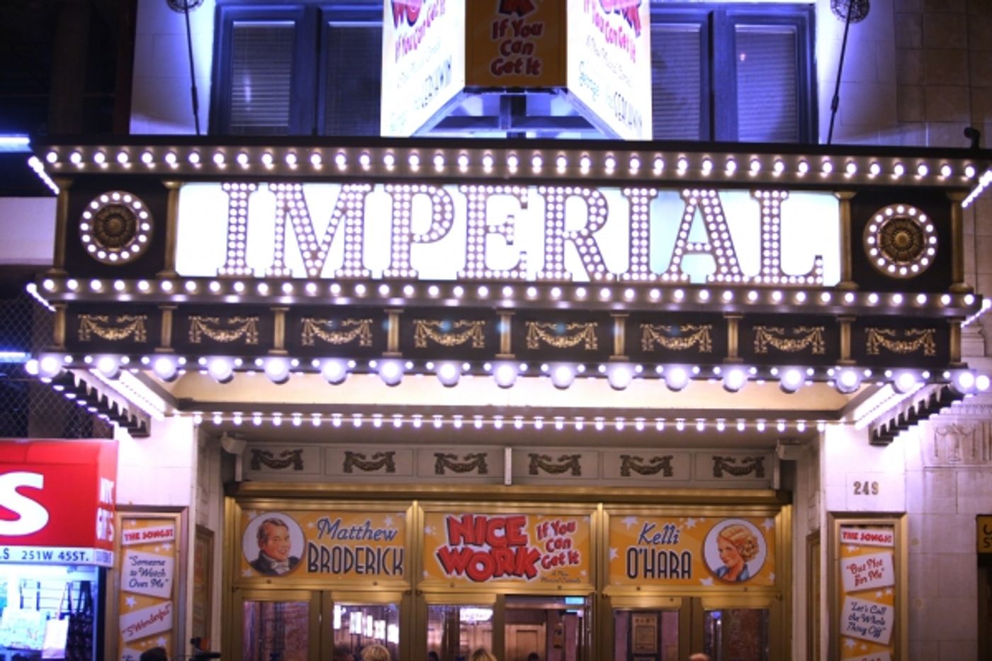 Photo Coverage: NICE WORK IF YOU CAN GET IT - Opening Night Curtain Call!  Image