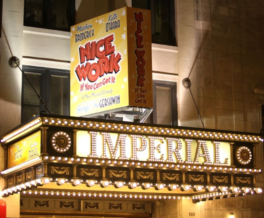 Photo Coverage: NICE WORK IF YOU CAN GET IT - Opening Night Curtain Call! Image