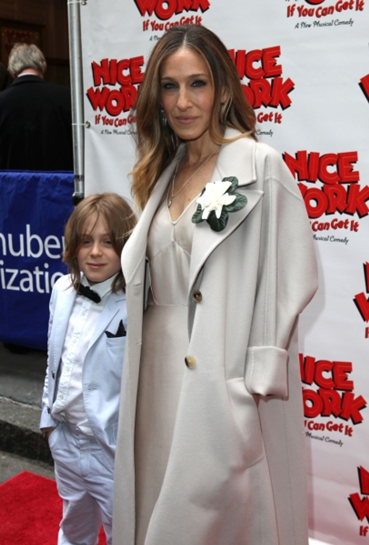 James Wilkie Broderick &  Sarah Jessica Parker at 
