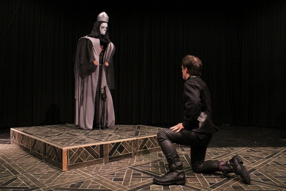 Ros Davies with Tommy Jessop at 