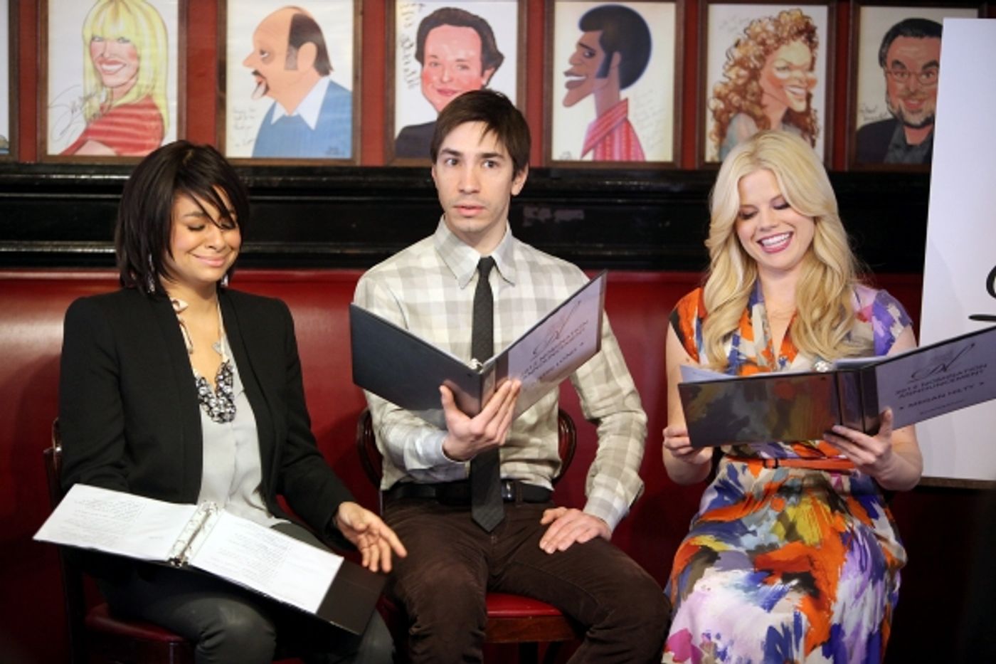 Photo Coverage: Megan Hilty, Justin Long & Raven-Symone Announce Drama League Nominations! Photo Coverage: Megan Hilty, Justin Long & Raven-Symone Announce Drama League Nominations! Image