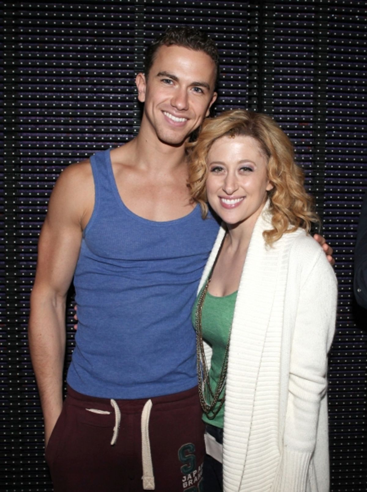 Richard Fleeshman & Caissie Levy  at 