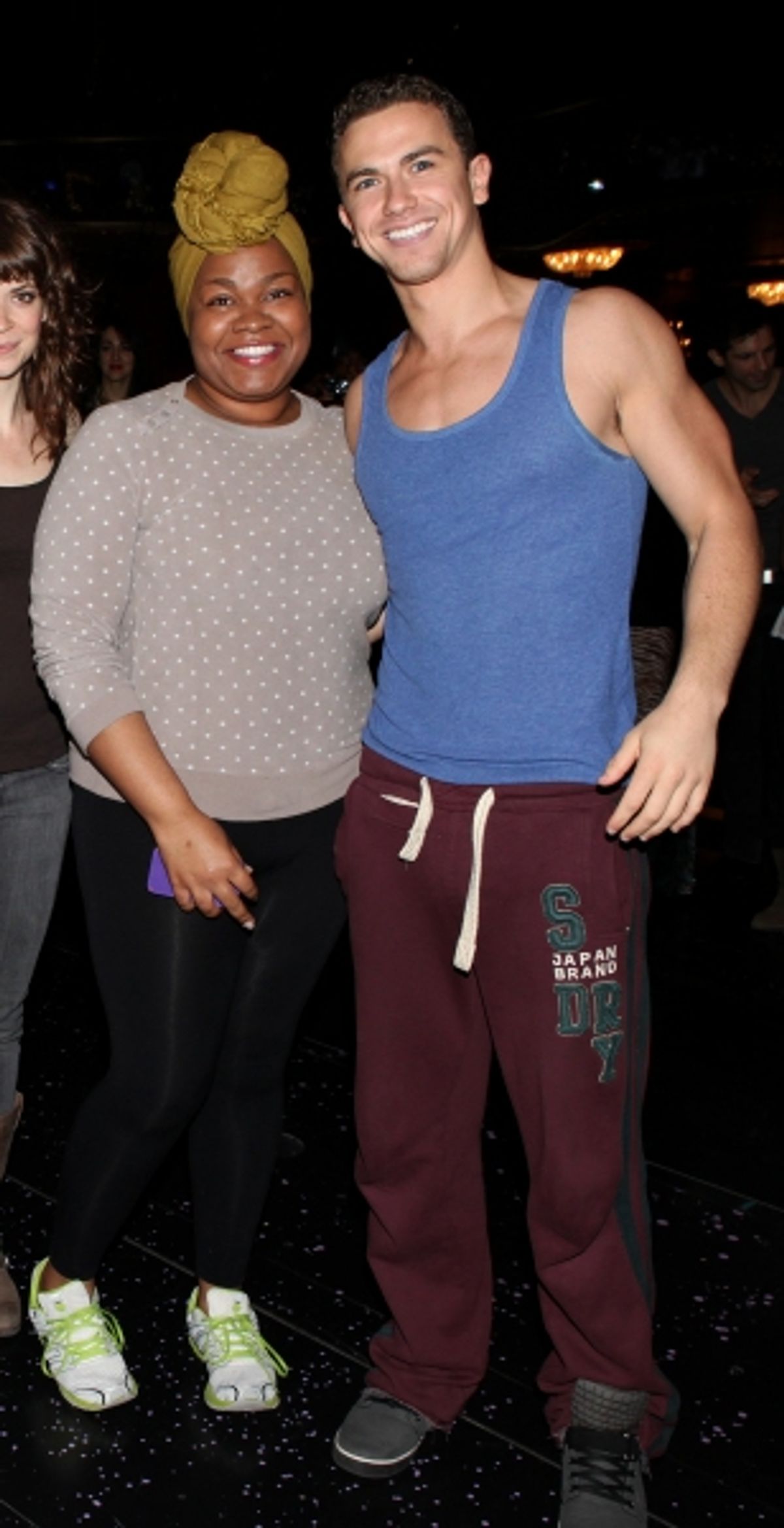 Da'Vine Joy Randolph & Richard Fleeshman  at 