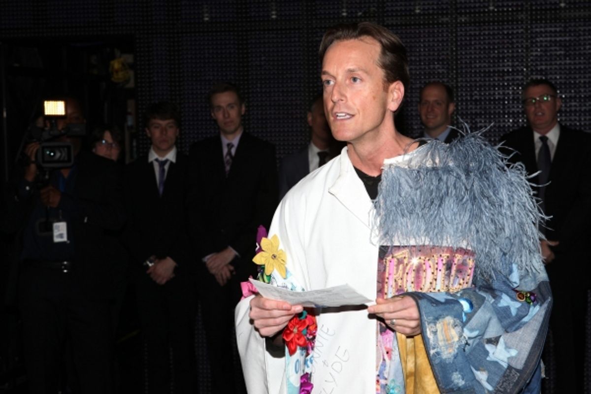 Matt Wall (Recepient in 'EVITA' ) at 