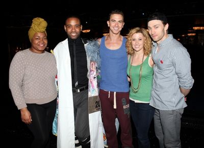 Da'Vine Joy Randolph, James Brown III, Richard Fleeshman, Caissie Levy & Bryce Pinkha Photo