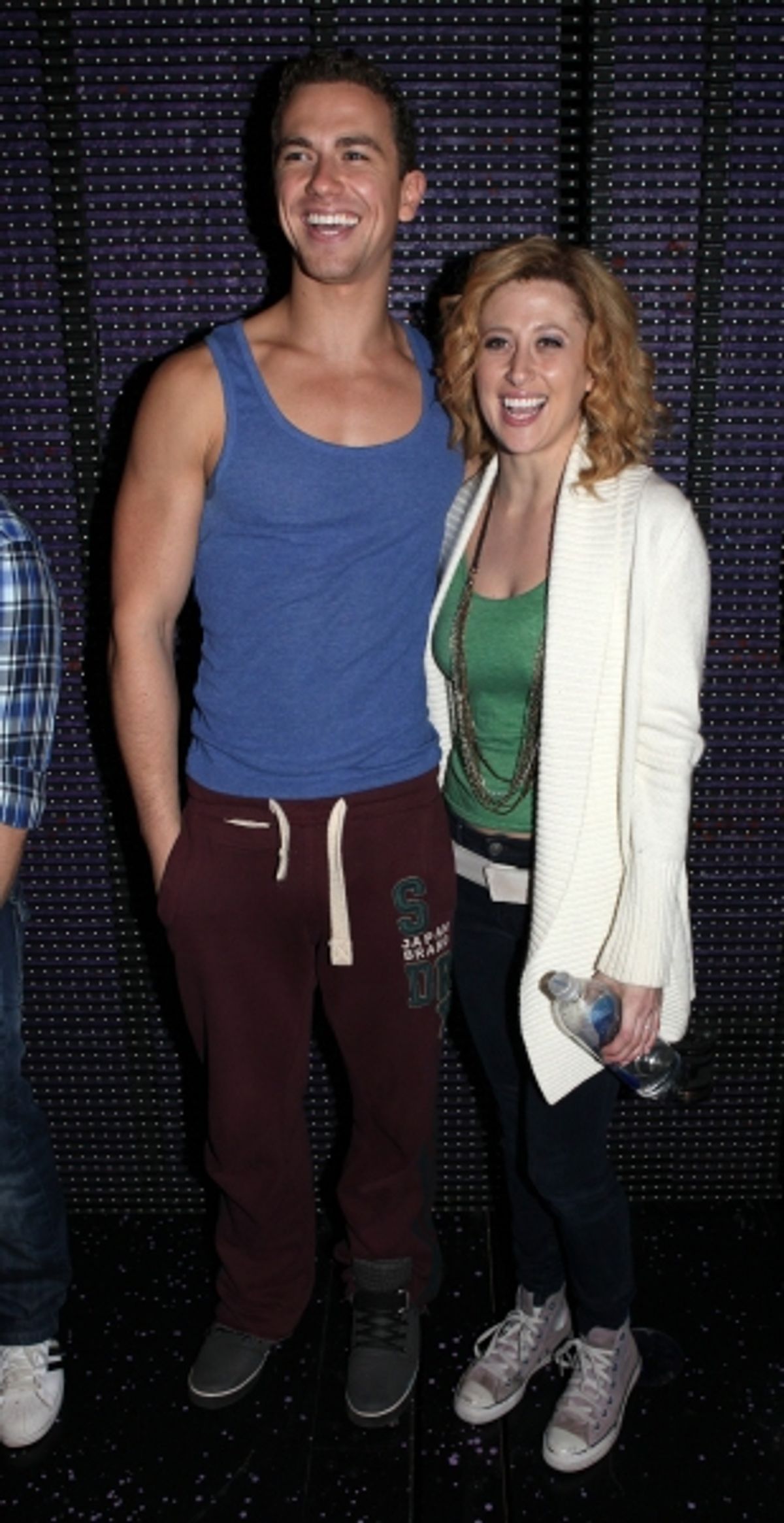 Richard Fleeshman & Caissie Levy  at 