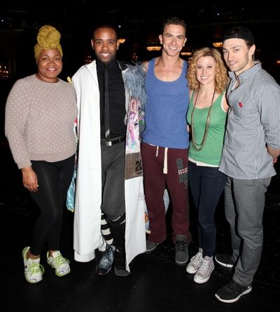 Da'Vine Joy Randolph, James Brown III ,Richard Fleeshman, Caissie Levy & Bryce Pinkha Photo