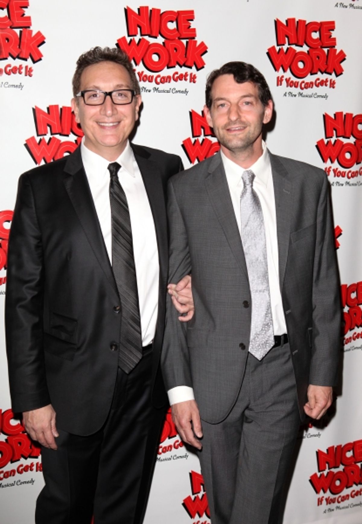 Moises Kaufman & guest at 