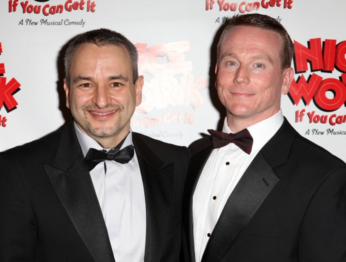 Joe DiPietro and Derek McCracken  at 