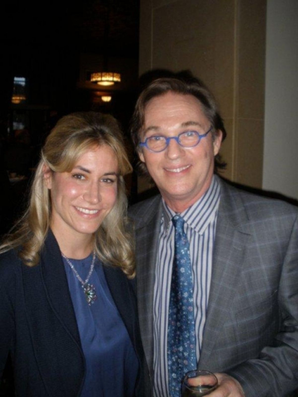 Berry Brown with Richard Thomas  at 