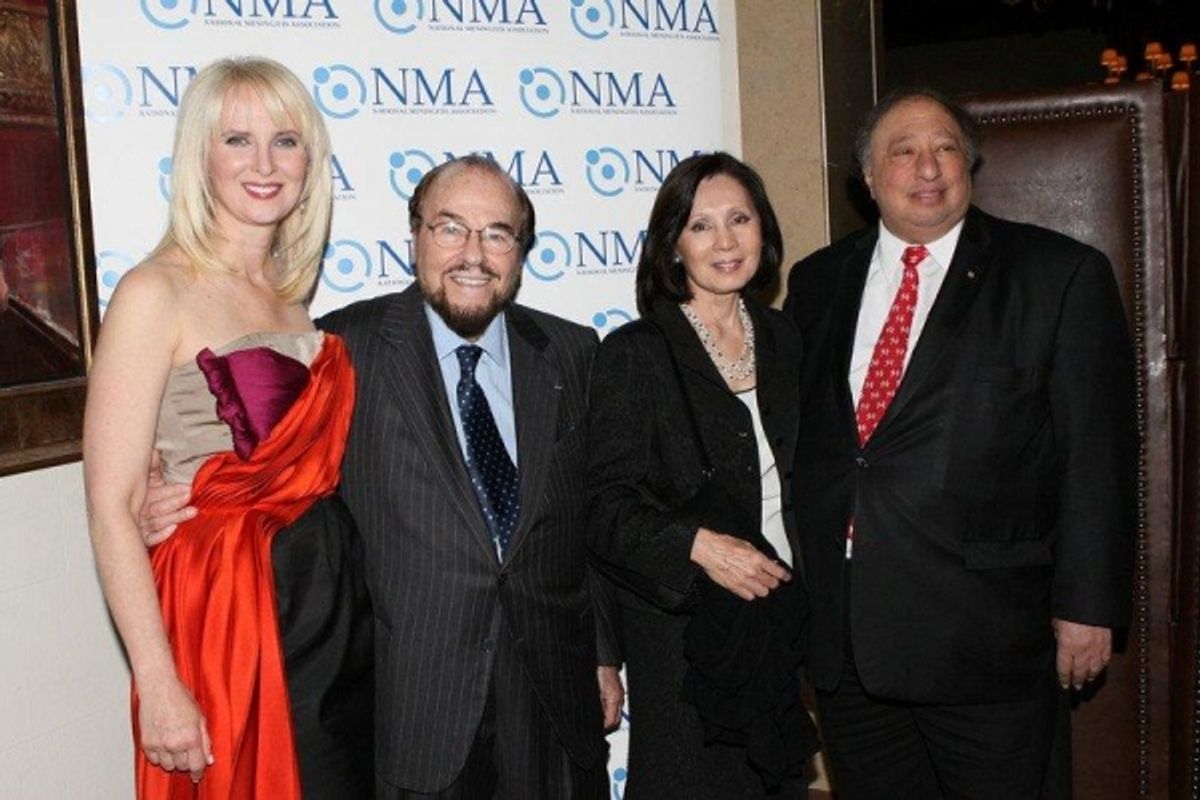 Honoree Sara Herbert-Galloway, Inside the Actors Studio TV Host James Lipton, Kedakai Lipton and John Catsimatidis at 