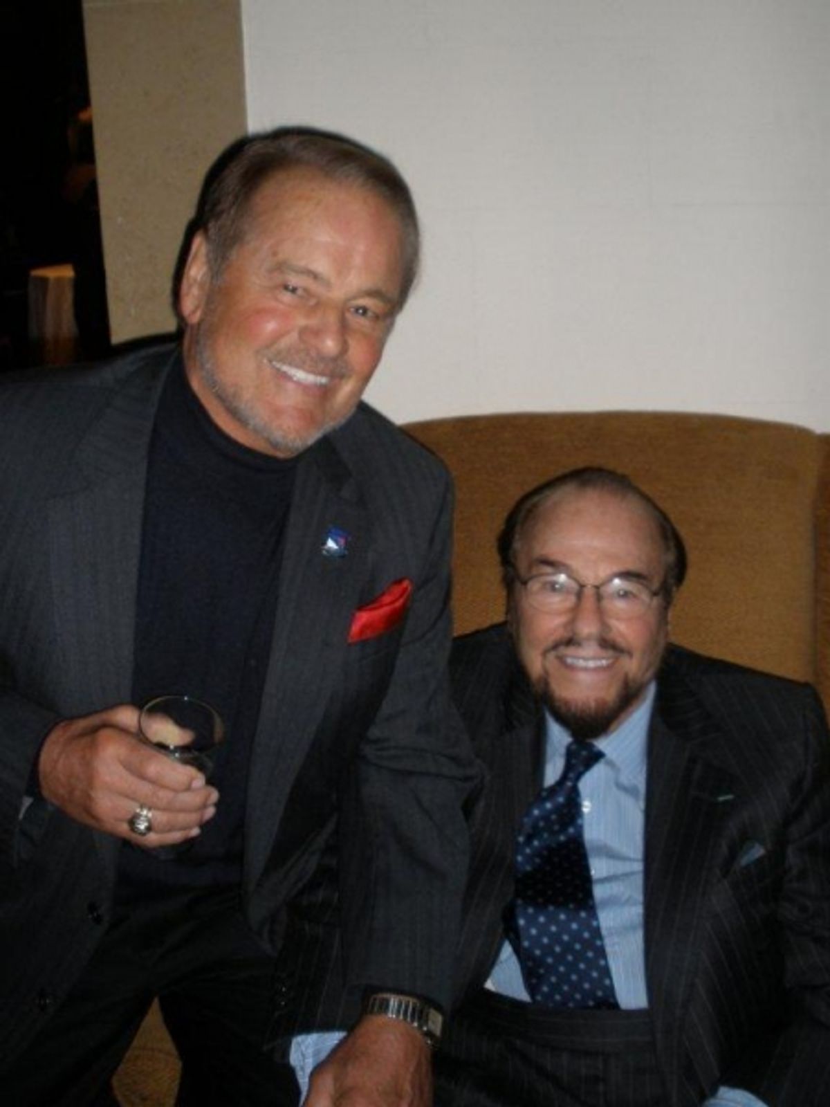 Rod Gilbert & James Lipton at 