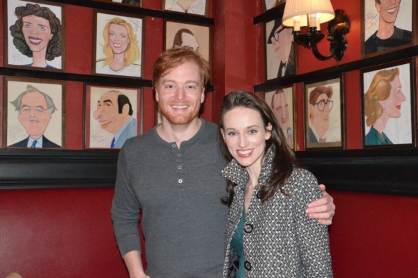 Photo Flash: Casts of ONCE and PETER AND THE STARCATCHER at Sardi's for NYTW's Night on Broadway! Photo Flash: Casts of ONCE and PETER AND THE STARCATCHER at Sardi's for NYTW's Night on Broadway! Image