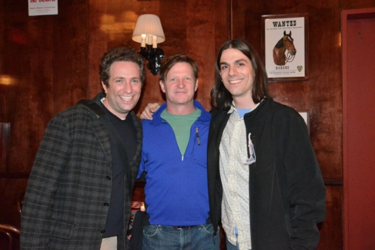 David Rossmer, Andy Taylor and Lucas Papaelias  at 