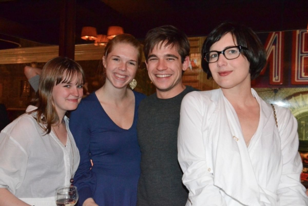 Betsy Hogg, Lillian King, Jason Ralph and Paloma Young at 