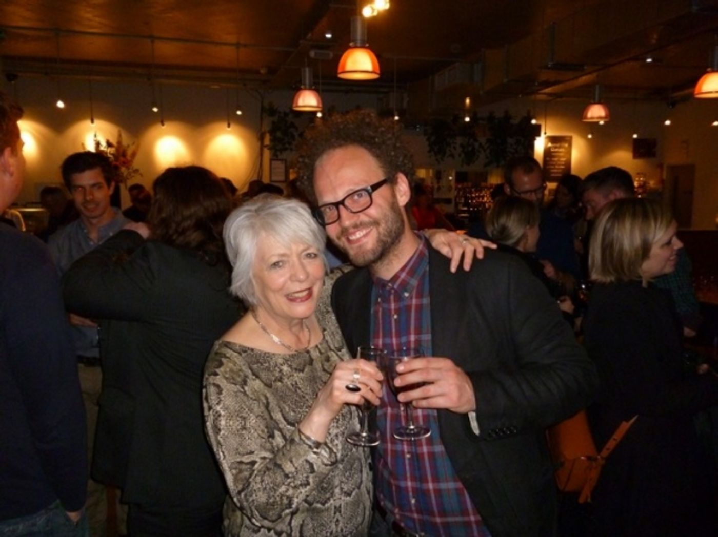 Photo Flash: Opening Night Party of Michael Frayn's HERE at Rose Theatre Kingston  Image