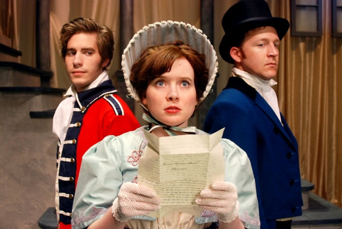 James Gasber, Laura McClain and Dennis Grimes at 