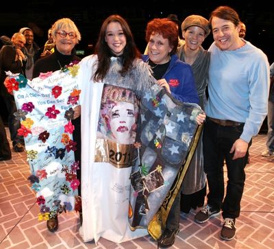Estelle Parsons, Chris Sullivan, Cameron Adams, Judy Kaye, Kelli O'Hara, Matthew Brod Photo
