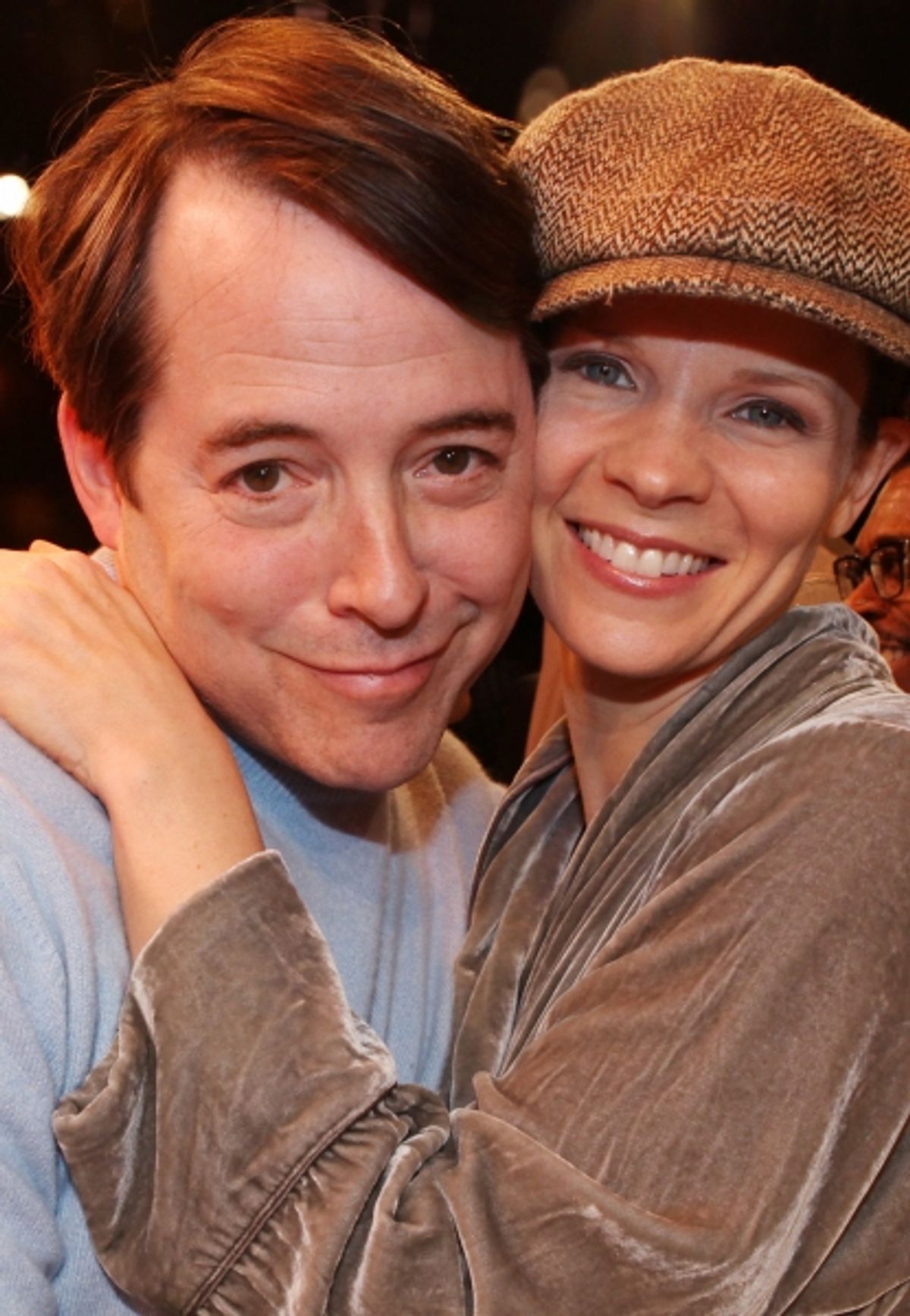 Matthew Broderick & Kelli O'Hara at 