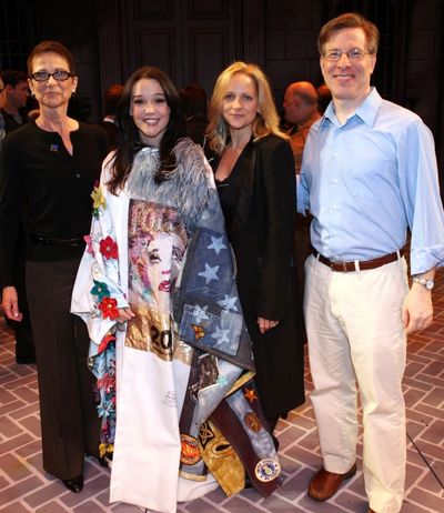 Executive Director of AEA Mary McColl, Cameron Adams, Paige Price & Ira Mont  Photo