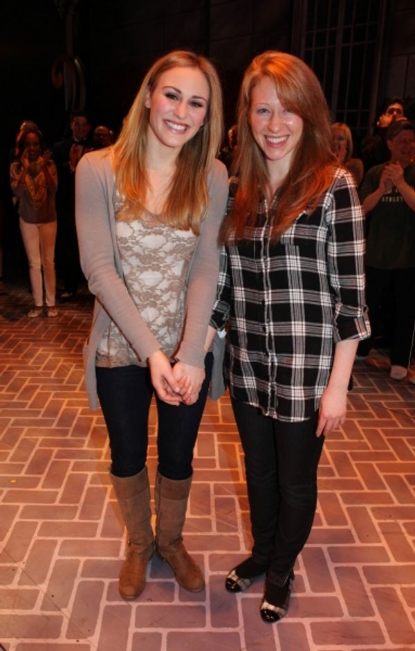 Making their Broadway Debuts: Stephanie Martignetti & Kaitlyn Davidson Photo
