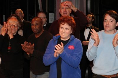 Estelle Parsons, Stanley Wayne Mathis, Terry Beaver, Judy Kaye & Matthew Broderick  Photo