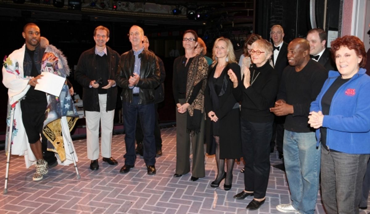 James Brown III (Recepient for GHOST) with Company at 