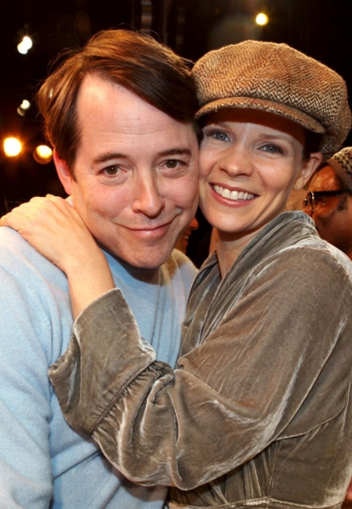Matthew Broderick & Kelli O'Hara  at 
